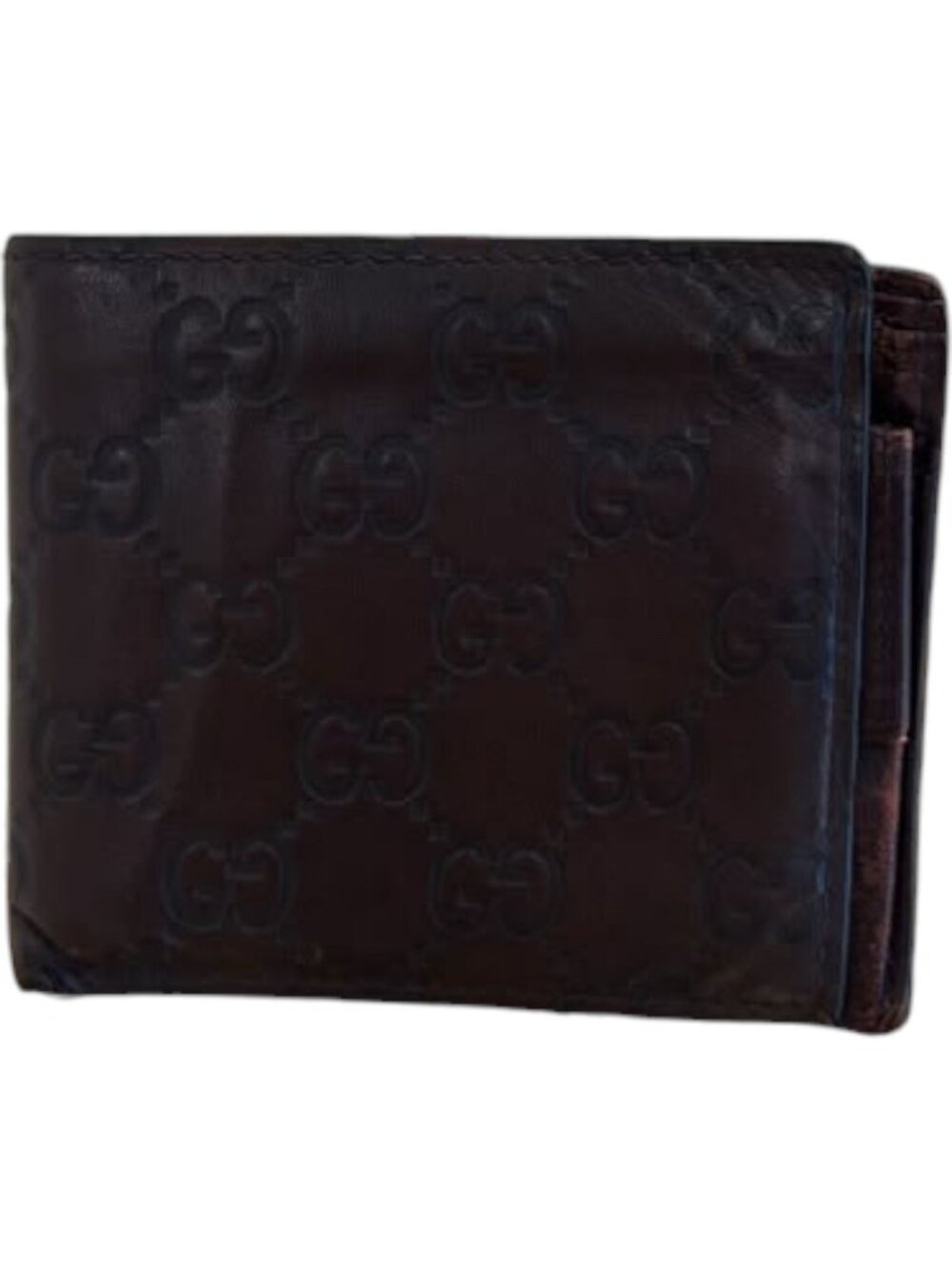 554145CR C1 Gucci Wallet Brown PVC